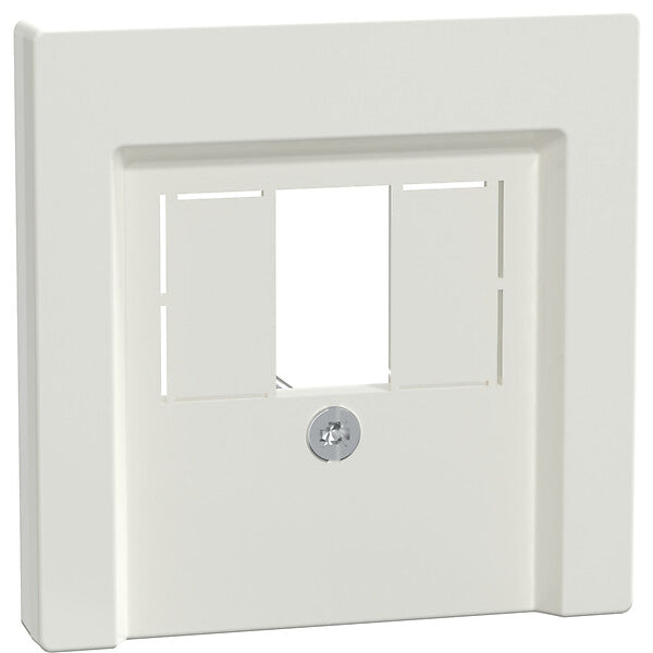 Merten Zentralplatte pws/gl für Anschlussdose 296019